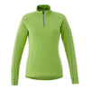 Elevate TM97810 Women's TAZA Performance Knit Quarter Zip with Thumb Holes