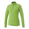 Elevate TM97810 Women's TAZA Performance Knit Quarter Zip with Thumb Holes