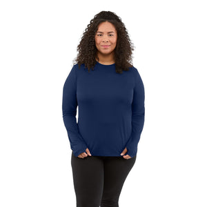 Elevate TM97910 DARA Women's Recycled Long Sleeve Tech Tee - 