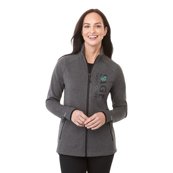 Elevate TM98139 Women's ASGARD Eco Knit Full Zip Performance Jacket