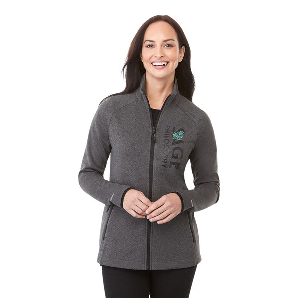 Elevate TM98139 Women's ASGARD Eco Knit Full Zip Performance Jacket