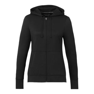 Elevate TM98145 Lavar Women's Eco Knit Full Zip Lightweight Performance Hoodie - 
