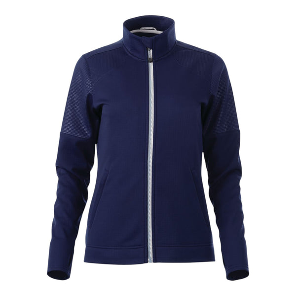 Elevate TM98154 Women's SENGER Knit Full Zip Performance Jacket with Thumb Holes
