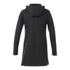 Elevate TM98210 Women's ODELL Performance Knit Tunic Length Full Zip Hoodie with Thumb Holes