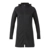 Elevate TM98210 Women's ODELL Performance Knit Tunic Length Full Zip Hoodie with Thumb Holes