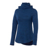 Elevate TM98217 Women's Sira Eco Performance Knit Lightweight Hoodie with Neck Gaiter