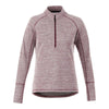 Elevate TM98305 Women's CRANE Performance Knit Half Zip with Thumb Holes