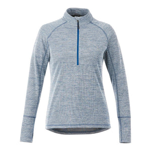 Elevate TM98305 Women's CRANE Performance Knit Half Zip with Thumb Holes - 
