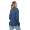 Elevate TM98312 Hudson Women's Eco Knit Half Zip Ribbed Sweater