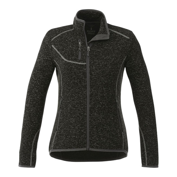 Elevate TM98610 Women's TREMBLANT Sweater Knit Full Zip Jacket
