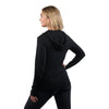 Elevate TM98731 Women's GARNER Lightweight Knit Full Zip Hoodie with Thumb Holes