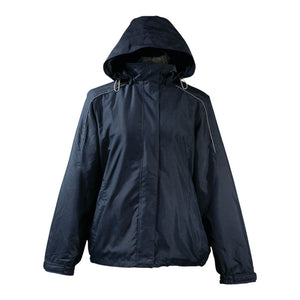 Elevate TM99310 Women's VALENCIA Waterproof Fleece 3-in-1 Jacket with Detachable Hood - 