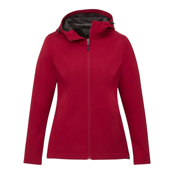 Elevate TM99351 Lefroy Women's Eco Lightweight Softshell Jacket with Hood