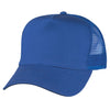Nissun 5 Panel Cotton Twill Mesh Cap (No Braid) - TMNB