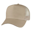 Nissun 5 Panel Cotton Twill Mesh Cap (No Braid) - TMNB