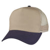 Nissun 5 Panel Cotton Twill Mesh Cap (No Braid) - TMNB