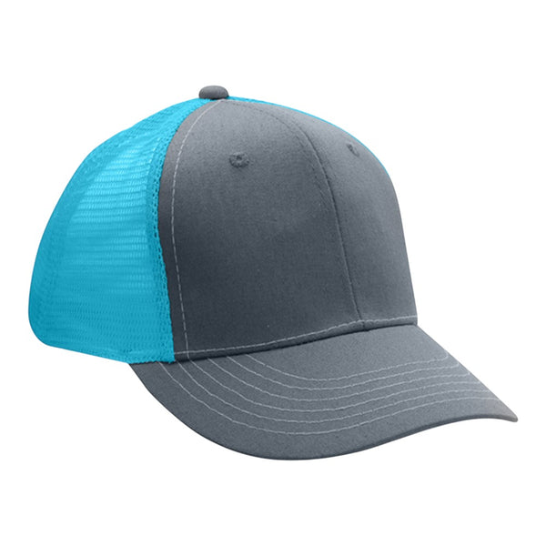 Cobra TRUCK-6 6-Panel Trucker Cap with Twill Front & Mesh Back