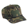 Cobra TSG-C 5 Panel Camo Golf Cap with Braid