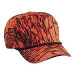 Cobra TSG-C 5 Panel Camo Golf Cap with Braid