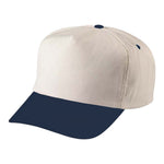 Cobra TSG-N 5 Panel Natural Crown Color Visor Hat