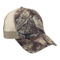 Cobra TT-6M 6-Panel True Timber Polyester Camo Mesh Cap
