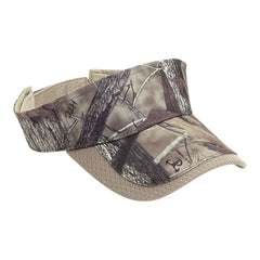 Cobra TT-VIS 3 Panel Polyester True Timber Camo Visor - 