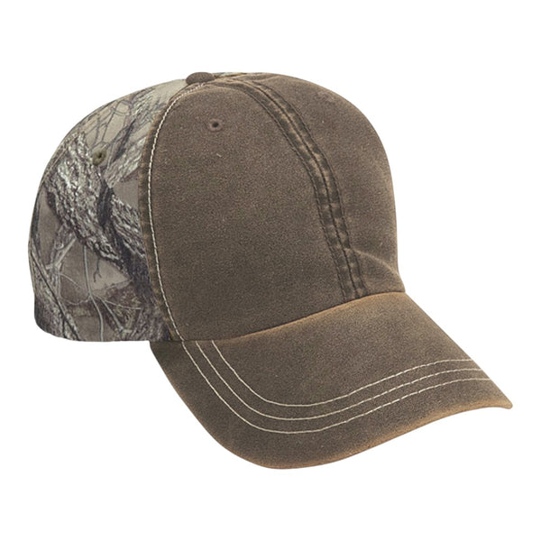 Cobra TT-WEA 6-Panel Weathered-Washed Camouflage Cap