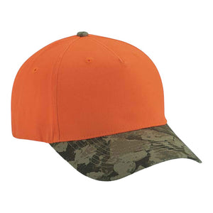 Cobra TTV-C 5 Panel Twill Camo Hat - 
