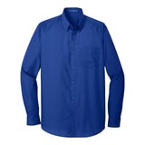 Port Authority TW100 Tall Long Sleeve Carefree Poplin Shirt