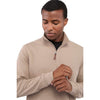 Elevate TM18312 Men's HUDSON Eco Knit Quarter Zip Ribbed Sweater