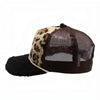 PITBULL LPD21 Leopard Fleece 5 Panel Meshback