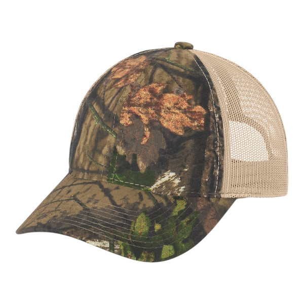 Port Authority C929 Unstructured Camouflage Mesh Back Cap