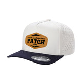 Custom Patch Unbranded 5 Panel Perforated Laser Mesh Hat Waterproof Cap