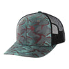KAMEL 815NCT 6 Panel Nylon Camo Trucker Hat 815 series