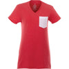 Elevate TM97815 Women's MONROE Short Sleeve Pocket Tee