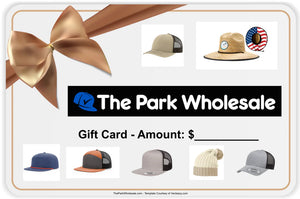 $13 The Park Wholesale eGift Card – Free with Qualifying $325+ Purchase - 