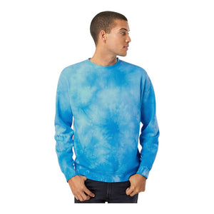 Independent Trading Co PRM3500TD Unisex Midweight Tie-Dyed Crewneck Sweatshirt - 