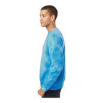 Independent Trading Co PRM3500TD Unisex Midweight Tie-Dyed Crewneck Sweatshirt