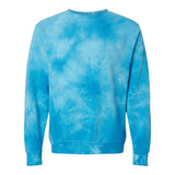 Independent Trading Co PRM3500TD Unisex Midweight Tie-Dyed Crewneck Sweatshirt