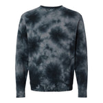 Independent Trading Co PRM3500TD Unisex Midweight Tie-Dyed Crewneck Sweatshirt
