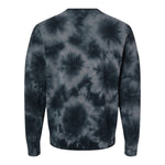 Independent Trading Co PRM3500TD Unisex Midweight Tie-Dyed Crewneck Sweatshirt