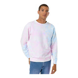 Independent Trading Co PRM3500TD Unisex Midweight Tie-Dyed Crewneck Sweatshirt