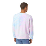 Independent Trading Co PRM3500TD Unisex Midweight Tie-Dyed Crewneck Sweatshirt