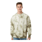 Independent Trading Co PRM3500TD Unisex Midweight Tie-Dyed Crewneck Sweatshirt