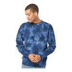 Independent Trading Co PRM3500TD Unisex Midweight Tie-Dyed Crewneck Sweatshirt