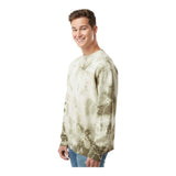 Independent Trading Co PRM3500TD Unisex Midweight Tie-Dyed Crewneck Sweatshirt