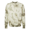 Independent Trading Co PRM3500TD Unisex Midweight Tie-Dyed Crewneck Sweatshirt