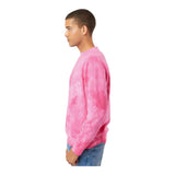 Independent Trading Co PRM3500TD Unisex Midweight Tie-Dyed Crewneck Sweatshirt