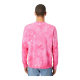 Independent Trading Co PRM3500TD Unisex Midweight Tie-Dyed Crewneck Sweatshirt