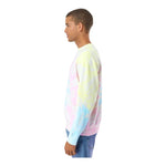 Independent Trading Co PRM3500TD Unisex Midweight Tie-Dyed Crewneck Sweatshirt
